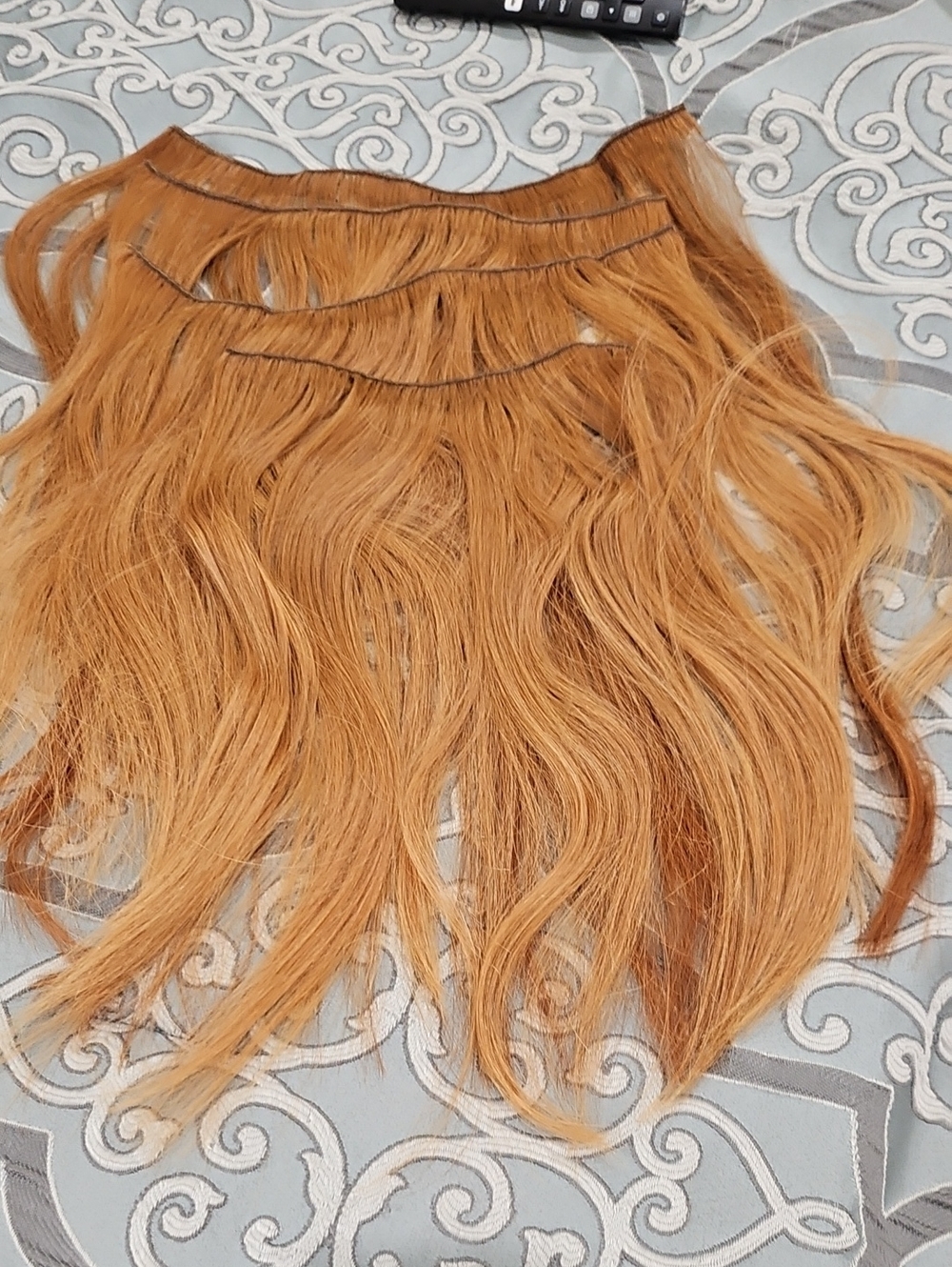 Light Copper Mesium Red Sew-In Hair Extensions Wefts - Women Hair